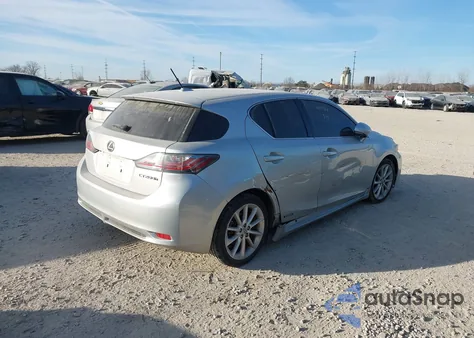 2012 Lexus Ct 200H Premium from USA, damaged, VIN JTHKD5BHXC2060534